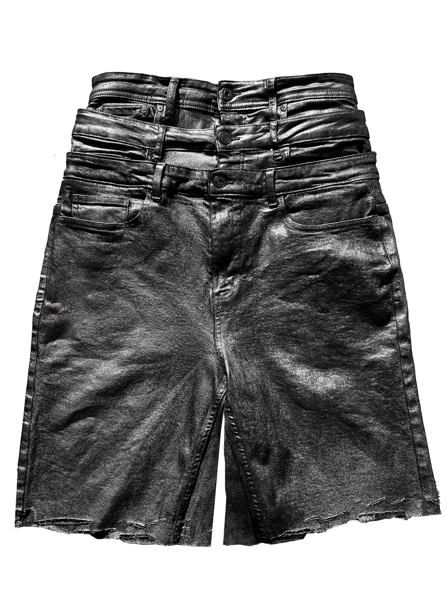 "WAXED" TRIPLE SHORT