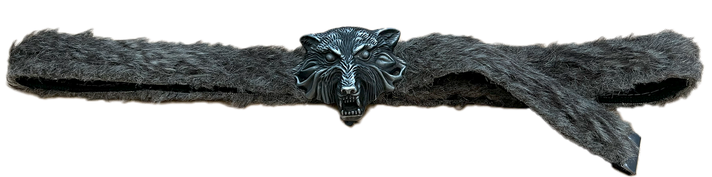 FUR WOLF BELT