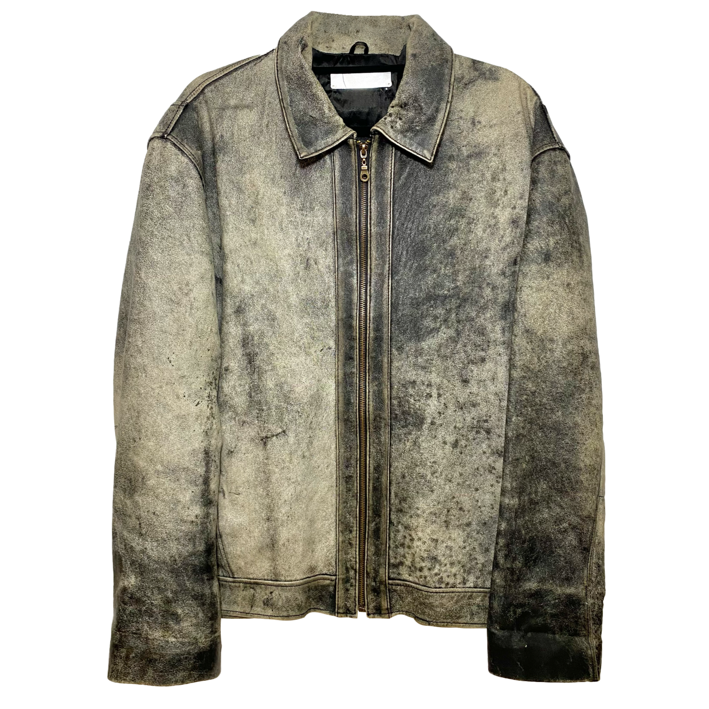 MENS 'SURVIVOR' LEATHER JACKET