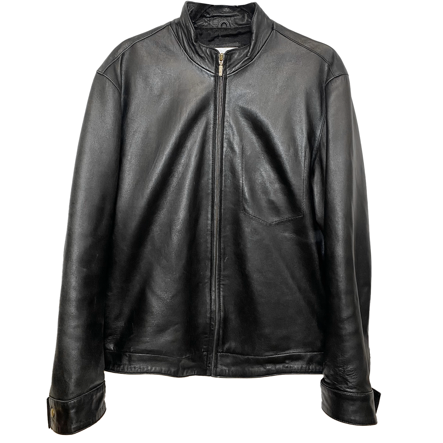 MENS 'ASWAD' LEATHER JACKET
