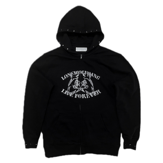 COMISSIONED SPIKED NIGHTMARE HOODIE