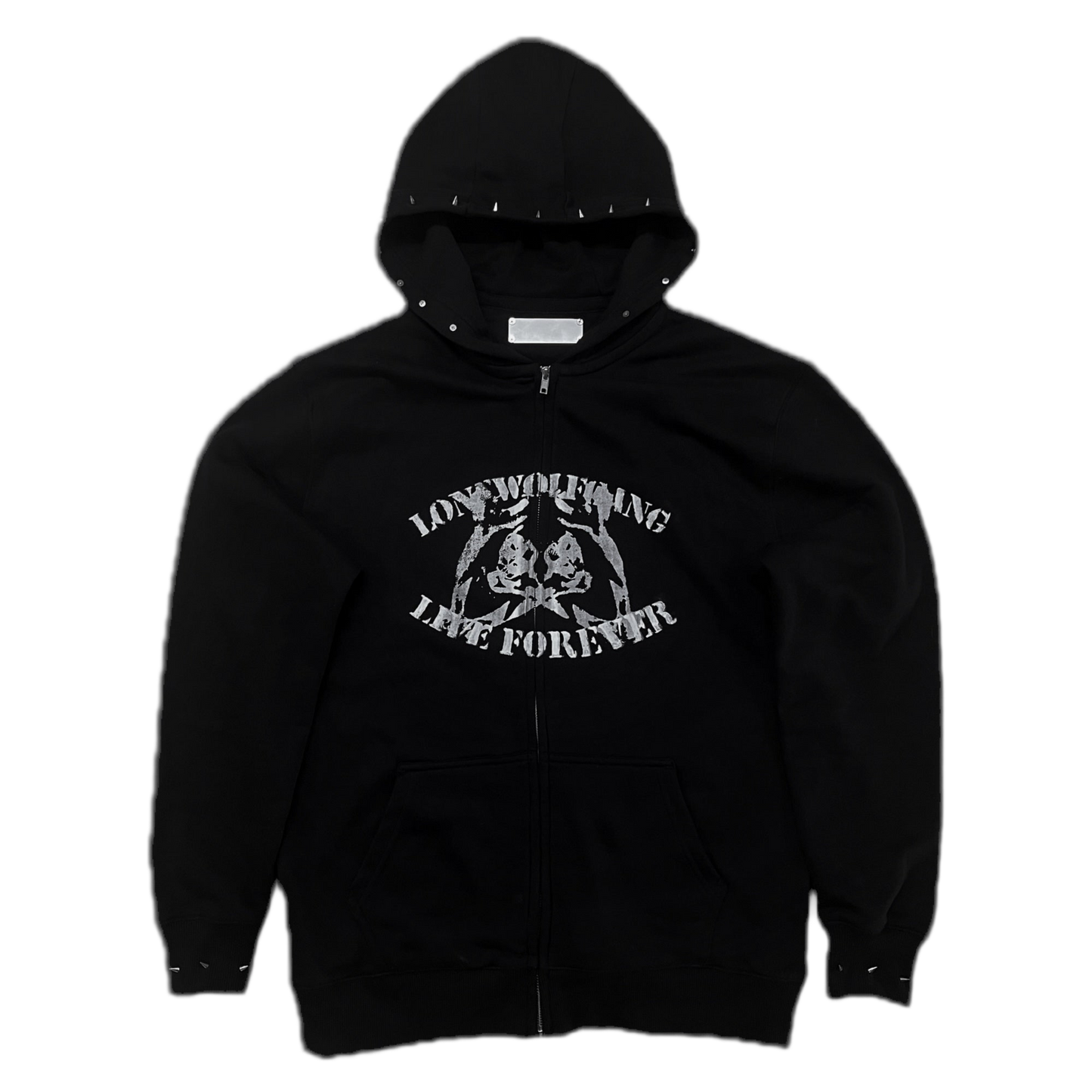 COMISSIONED SPIKED NIGHTMARE HOODIE