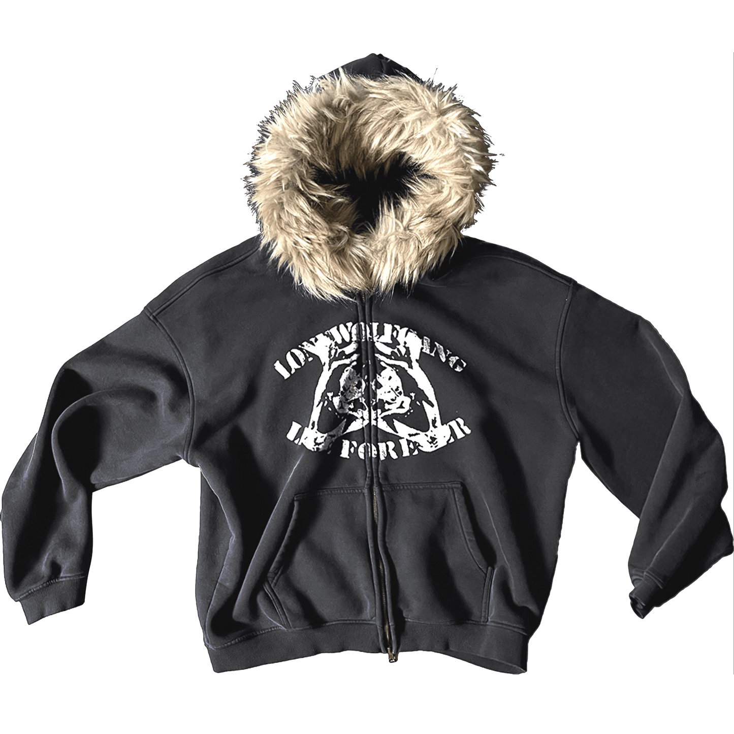 WINTER WOLF ZIP UP