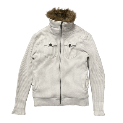 Cold Hearted Fur Fleece Zip-Up