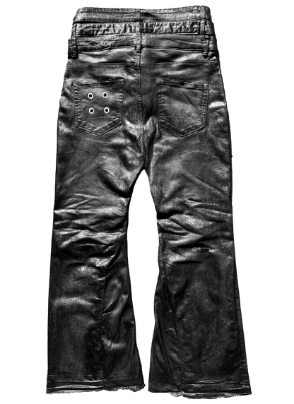 "WAXED" TRIPLE JEANS