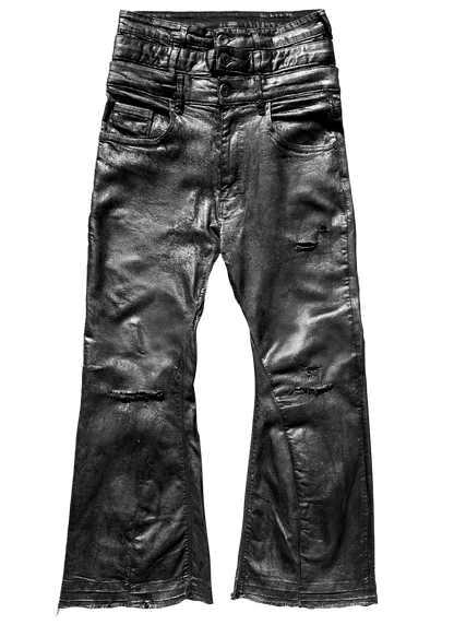 "WAXED" TRIPLE JEANS