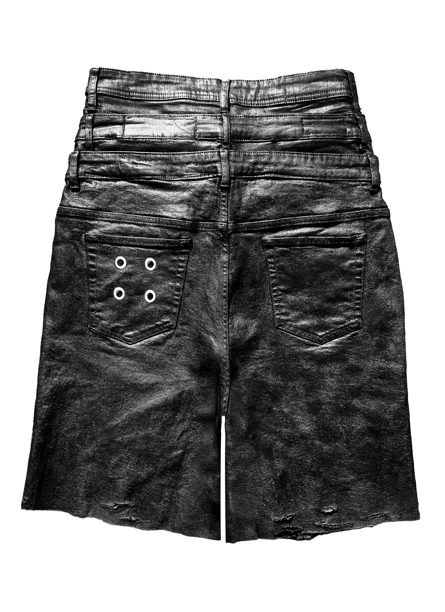 "WAXED" TRIPLE SHORT