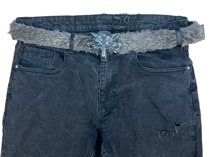 FUR WOLF BELT