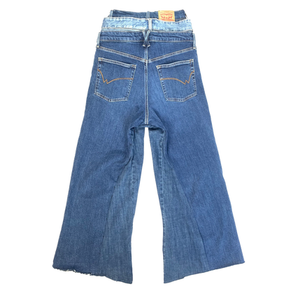 26W 32L - BEACH BLUE TRIPLE JEANS
