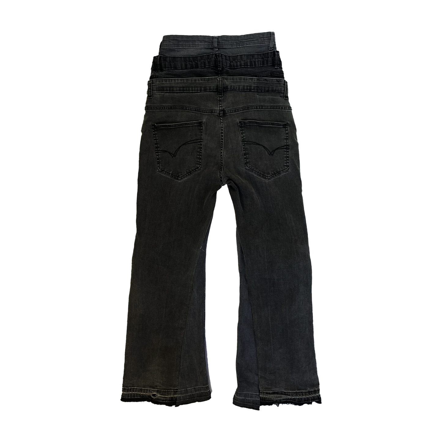 *COMMISSION ORDER - 0001* - BLACK KNEEPAD TRIPLE JEANS