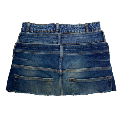 3RIPLE SKIRT - DARK BLUE ANGEL