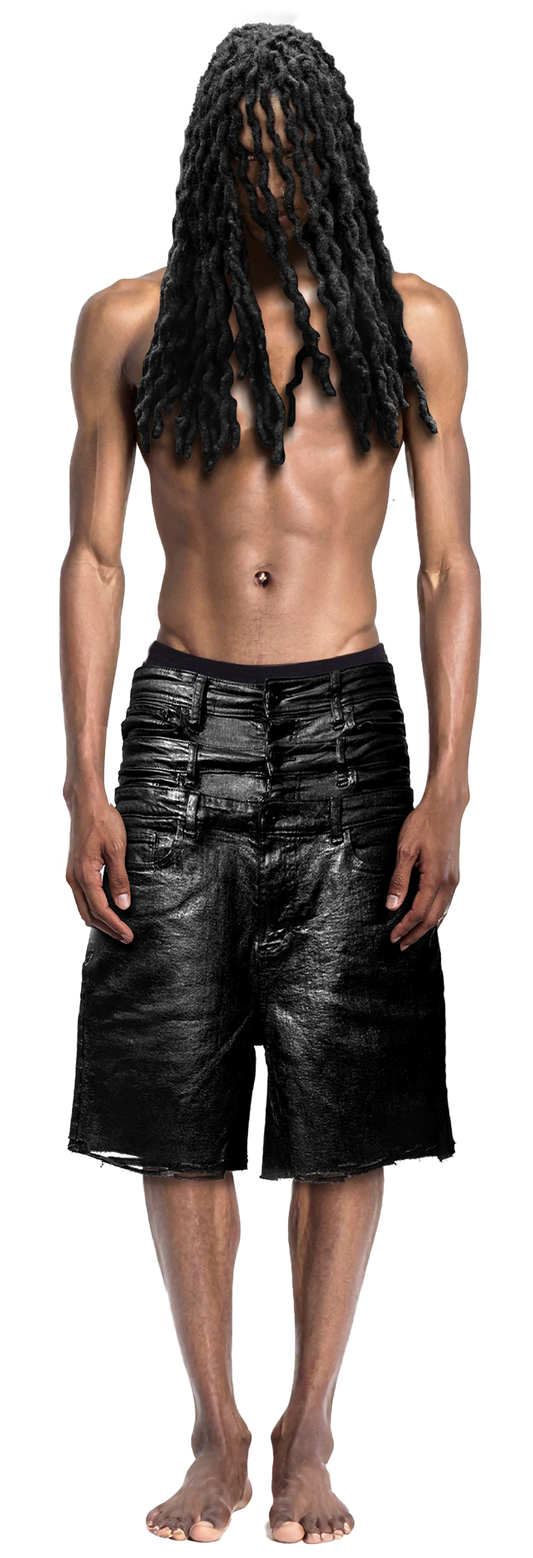 "WAXED" TRIPLE SHORT