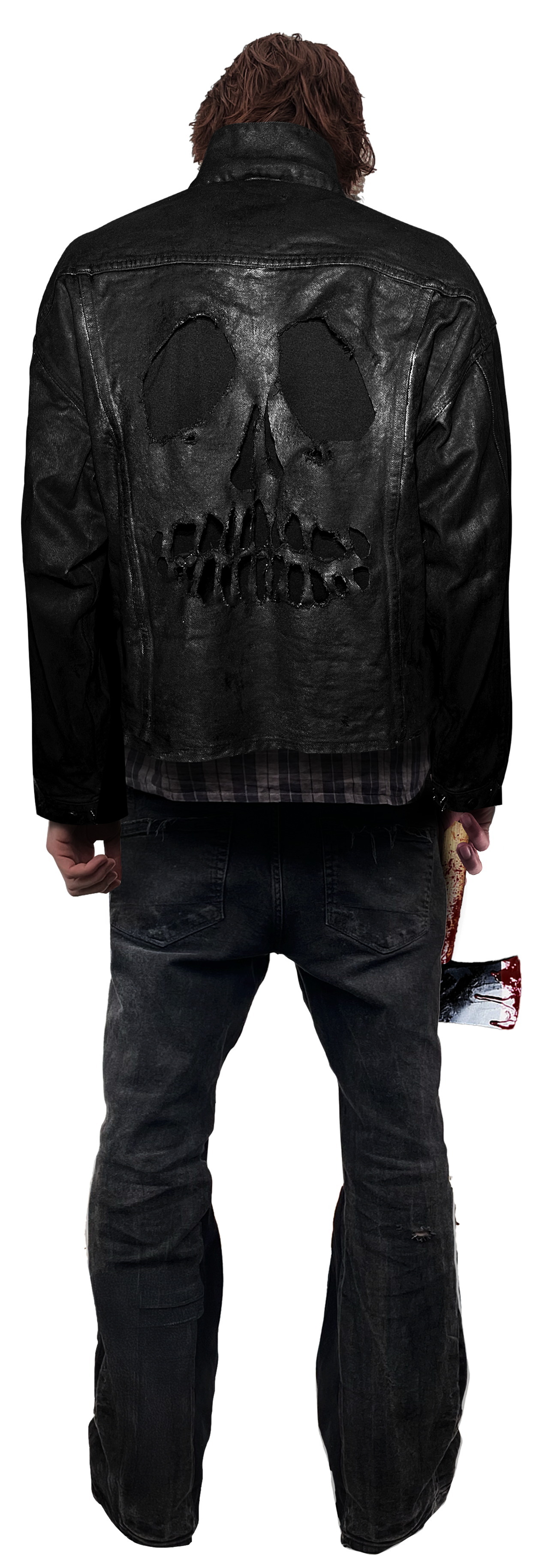 WAXED SKULL JACKET