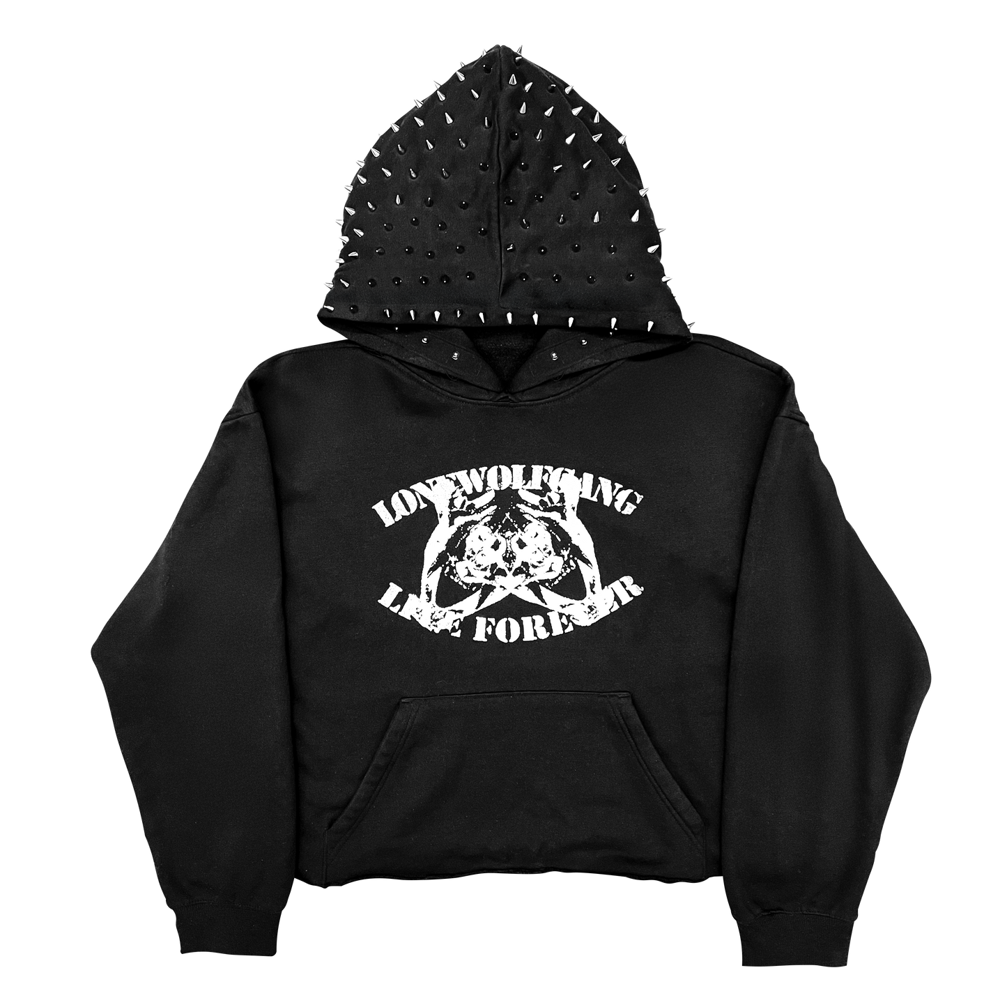 SPIKE HEAD HOODIE (UNISEX)