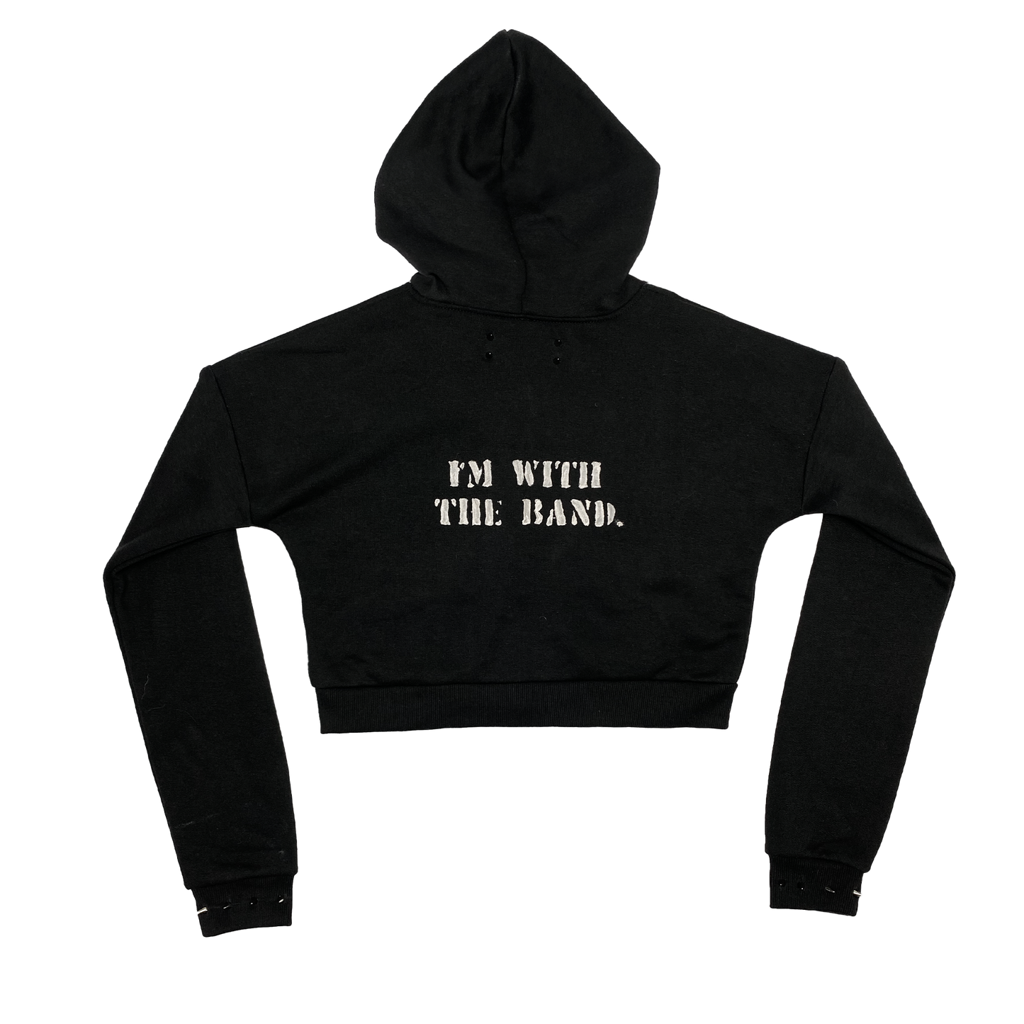 BAND GIRL CROP HOODIE