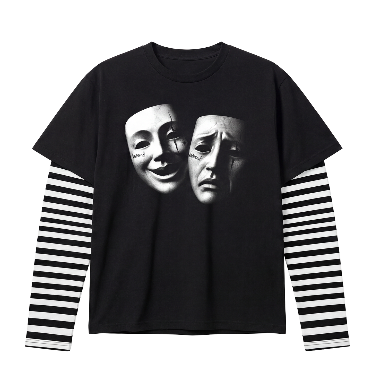 Draeko's THEATRE MASKS longsleeve