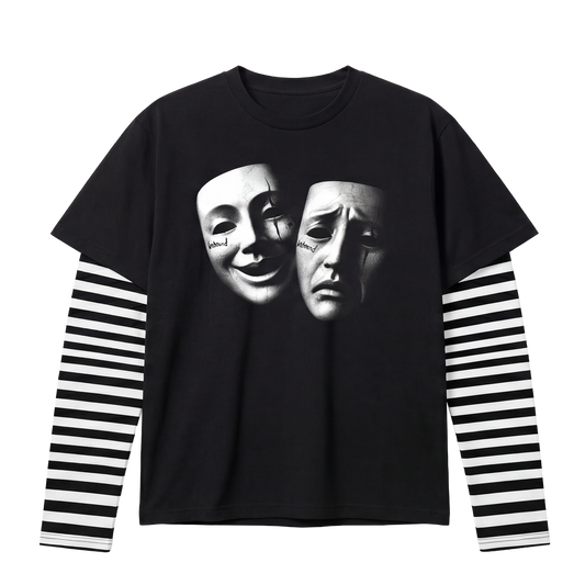 Draeko's THEATRE MASKS longsleeve