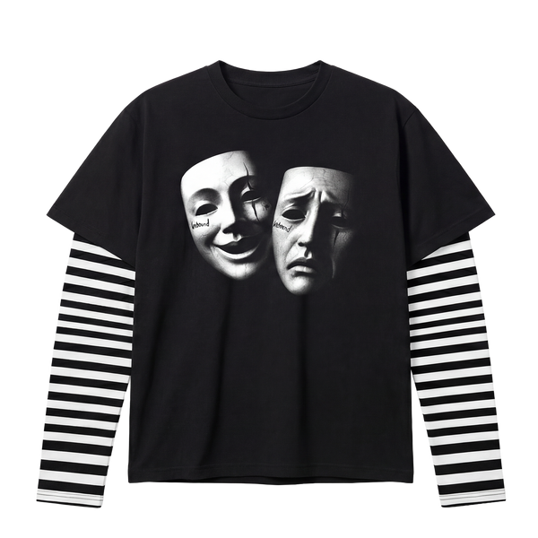 Draeko's THEATRE MASKS longsleeve