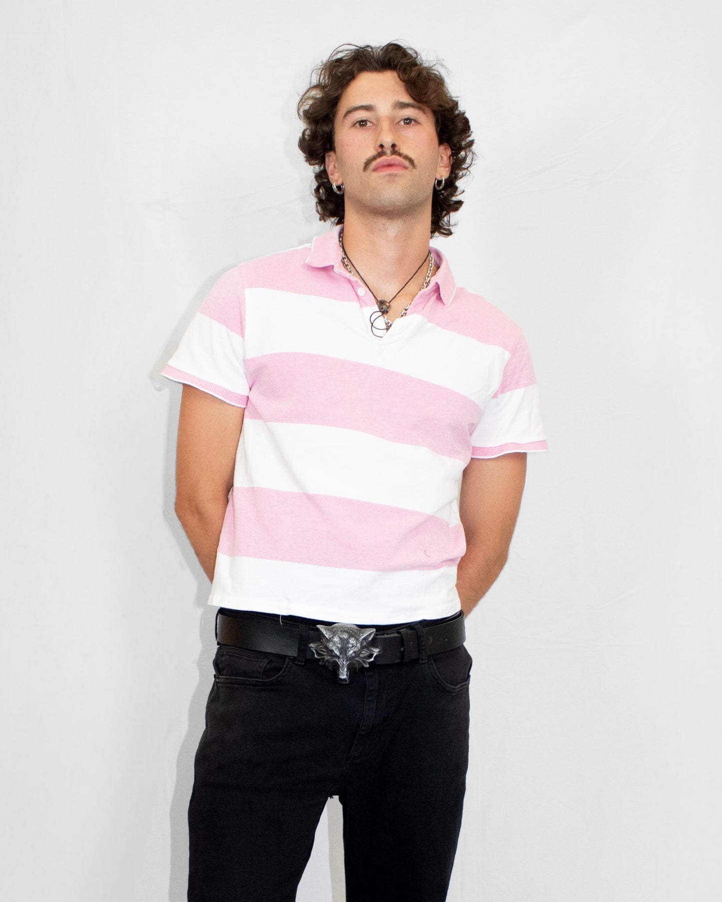 PINK PUNK POLO