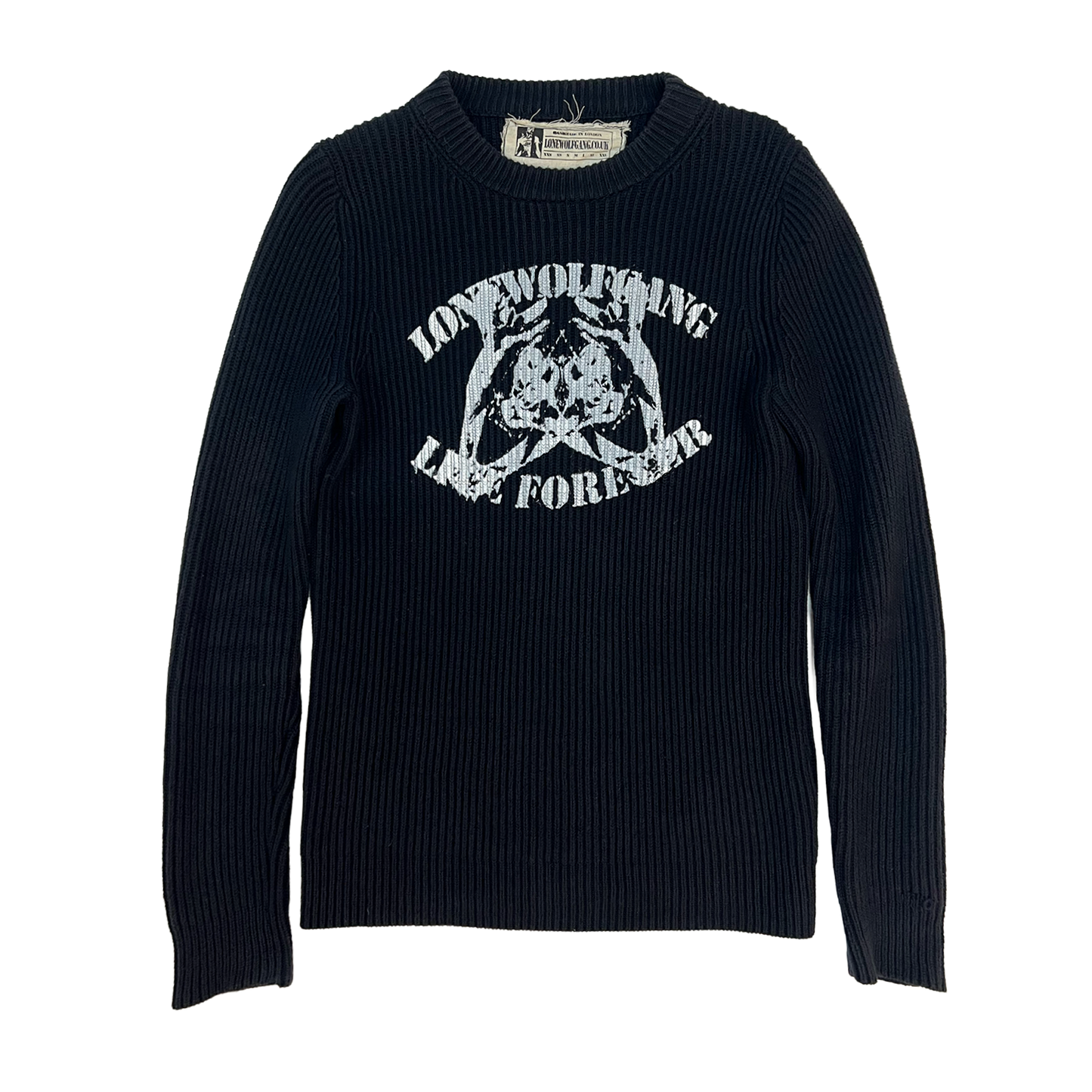 DEEP BLUE KNIT JUMPER