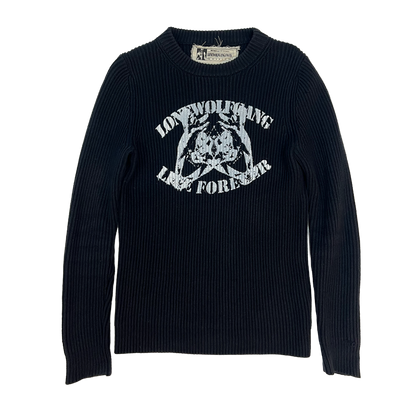 Deeply Blue Knit Jumper