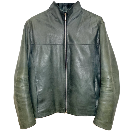 MENS 'EMERALD' LEATHER JACKET