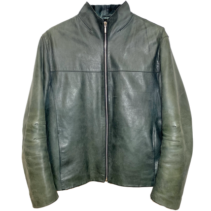 MENS 'EMERALD' LEATHER JACKET