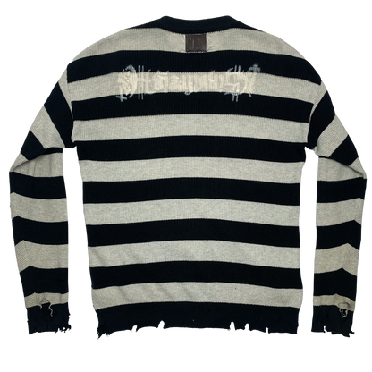 STRIPED CHAINGANG KNIT JUMPER