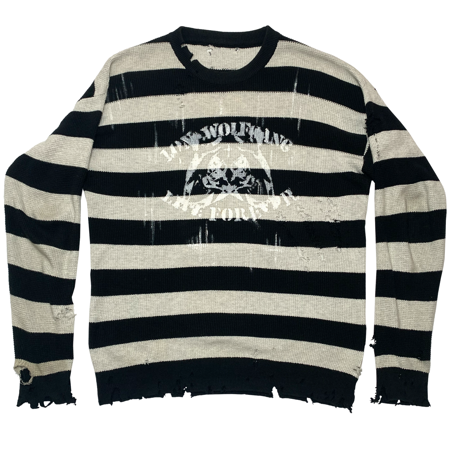 STRIPED CHAINGANG KNIT JUMPER