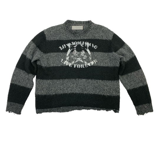 STRIPED SHE-WOLF FLEECE